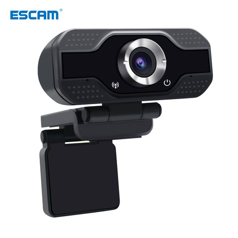 ESCAM PVR006 1080p 2MP H.264 Portable Mini Webcam HD 1080p Web PC Camera Convenient Live Broadcast with Microphone Digital ► Photo 1/6