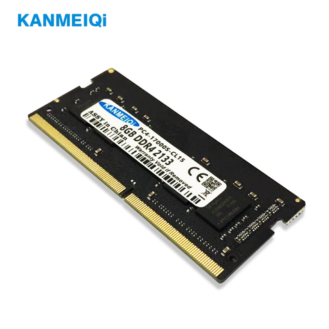 KANMEIQi DDR3 DDR4 8GB 4GB 16GB laptop Ram 1333 1600 2133 2400 2666Mhz 204pin 288PIN Sodimm Notebook memory 1.35v 1.2v 1.5V New ► Photo 1/6