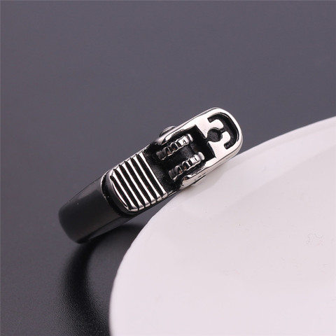 Gothic Lighter Rings for Men's Punk Gift Hombre Non-Functional Got a Smoke Men Ring Alloy Steel Jewelry Smoker Gift ► Photo 1/6
