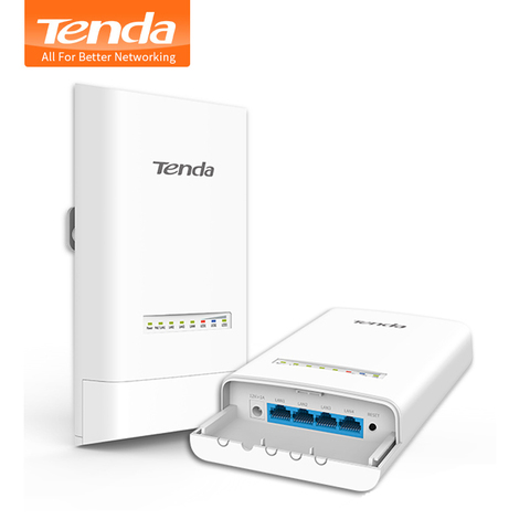 Tenda OS3 5KM 5GHz 867Mbps Outdoor CPE Wireless WiFi Repeater Extender Router AP Access Point Wi-Fi Bridge with POE Adapter ► Photo 1/6