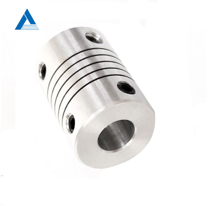Aluminium Plum Flexible Wellenkupplung, CNC Schrittmotor Wellenkupplung für 3D Drucker, CNC Maschine, Servo Schrittmotor, 8 X 6,35 Mm
