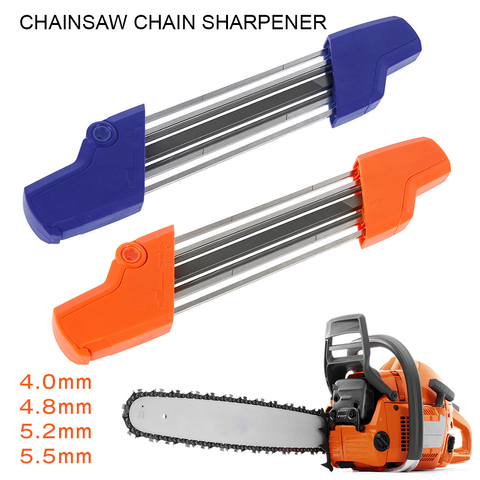 2 In 1Easy File Chainsaw Chain Sharpener 4.0/4.8/5.2/5.5mm Saw Teeth Set Fast Sharpening Files Chain Sharpener Accessories Tool ► Photo 1/6