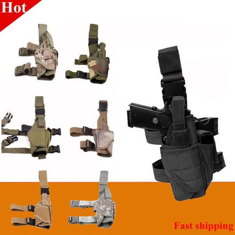 Tactical Tornado Leg Holster Glock Airsoft Pistol Gun Drop Leg Holster Pouch Adjustable Magic Strap Holster For Universal Gun ► Photo 1/6