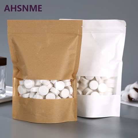 AHSNME 100pc/lot Mini Portable Face Care Cotton Compressed Towel For Outdoor Travel Health Sports Fishing BBQ Towel ► Photo 1/5
