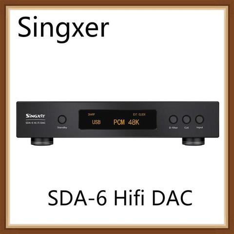 Singxer SDA-6 DAC DSD512 AK4499 XMOS XU208 I2S USB NOS PLL Native Direct Solution Hifi Music Digital Analog Interface Decoder ► Photo 1/3