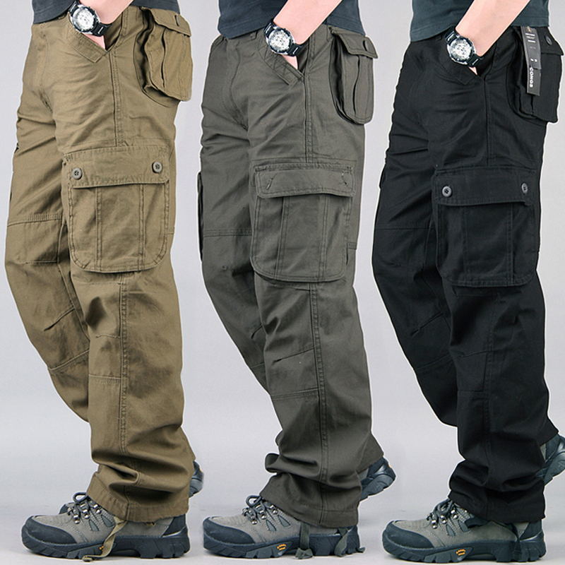 Men's Cargo Pants lightweight Breathable Quick Dry 2022 Summer Male Casual Army Military Trousers Tactical Waterproof Plus Size ► Photo 1/6