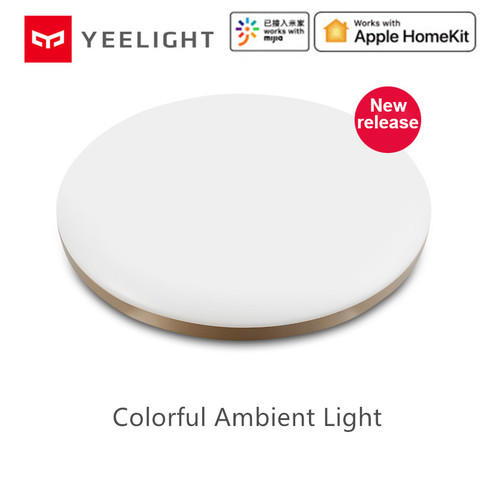 YEELIGHT guangcan 50W Smart LED Ceiling Lights Colorful Ambient Light Homekit Mijia APP Control AC 220V For Living Room ► Photo 1/6