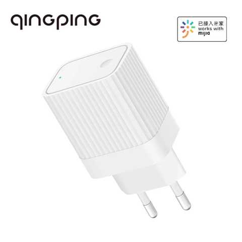 EU plug Qingping Bluetooth WiFi Gateway Work For Mihome App Bluetooth Sub-Device Smart Linkage Home Device Equipment Smart Home ► Photo 1/6