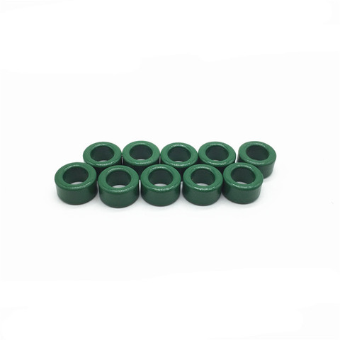 10 pcs Manganese Zinc Green Color Ferrite Magnetic Ring 12.7 x Hole 7.7x6.3mm Anti-Interference Magnetic Core Transformer ► Photo 1/5