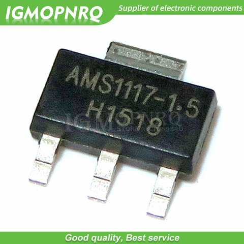 20pcs AMS1117 AMS1117-3.3V AMS1117-ADJ AMS1117-1.8 AMS1117-1.2 AMS1117-5.0 AMS1117-2.5 AMS1117-3.3 AMS1117-5.0 AMS1117-1.5 ► Photo 1/6