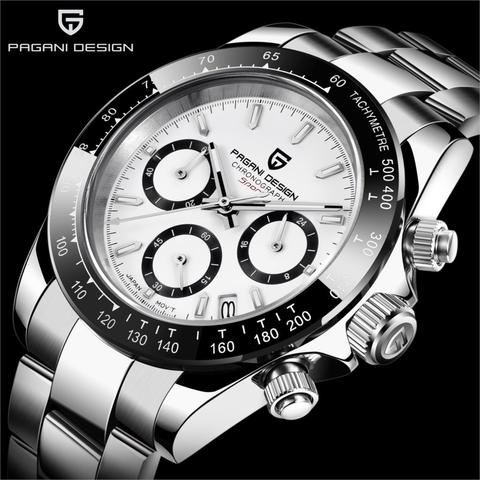 PAGANI DESIGN New Men Watch Chronograph Sport Quartz Wristwatch Mens Watches Top Brand Luxury Timepiece Relogio Masculino 2022 ► Photo 1/6