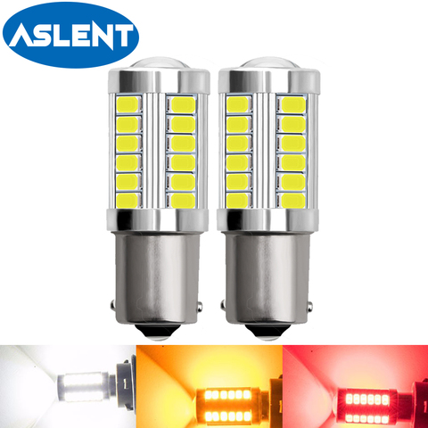 2pcs 1156 BA15S P21W 1157 P21/5W BAY15D BAU15S PY21W LED Car Tail Bulb Brake Lights Reverse Lamp Daytime Running Signal Light ► Photo 1/6