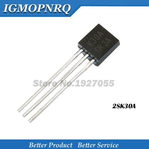 10PCS 2SK30A-Y 2SK30 K30A-Y 2SK30A K30A TO-92 TRANSISTOR NEW ► Photo 1/1