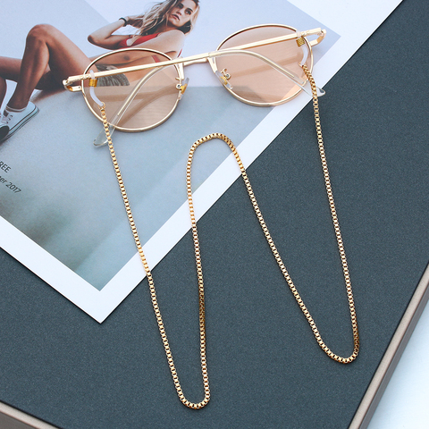 Fashion Metal Eyeglass Chains Women Sunglasses Holder Necklace Reading  Glasses Non-slip Lanyard Gold Plated Eyewear Accessories - Price history &  Review, AliExpress Seller - Shanghai Epean DreamWorks Co., Ltd.