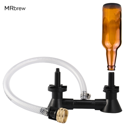 Double Blast Bottle Carboy Washer Wine Rinser Homebrew Beer & Wine Cleaning Equipment Cleaner With Kitchen Faucet Adapter Bar ► Photo 1/6