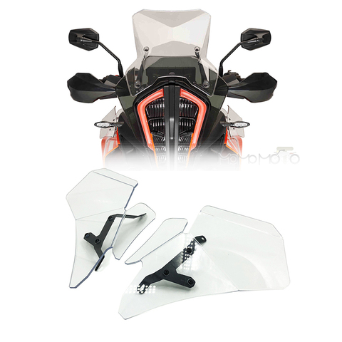 NEW Motorcycle Shroud Windshield Windscreen Wind Deflector HandShield Handguard For KTM 1290 SUPER ADVENTURE R S T 1090 ADV ► Photo 1/6