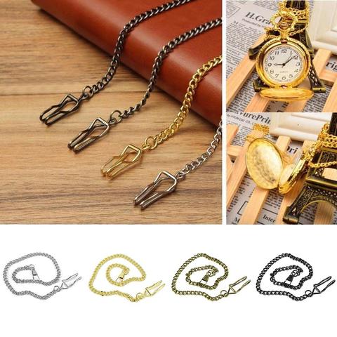 37cm Retro Pocket Chain Watch Chain Bracelet Necklace Belt Decor Pocket Watch Chain Necklace Chain For Men/Women Antique Gifts ► Photo 1/6