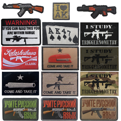 3D Embroidery Patch Funny Words Military Patches Tactical Combat