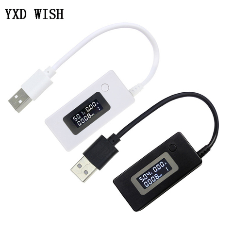 LCD Screen Mini Creative Phone USB Tester Portable Doctor Voltage Current Meter Mobile Power Charger Detector Voltmeter ► Photo 1/4