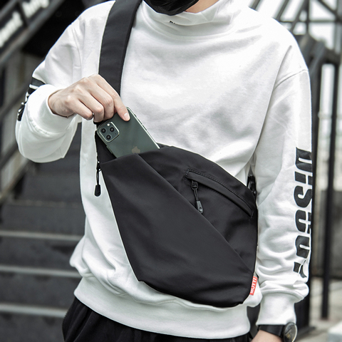 Gun bag Men's Ultra-thin Chest bag Shoulder Personal Anti-theft Messenger Bag Anti-theft Multi-function Backpack Men's bag ► Photo 1/6