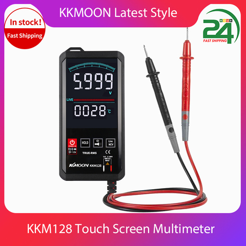 Automatic Digital Multimeter 6000 Counts Intelligent Scanning AC DC Measurement NCV True RMS Measurement Touch Screen Multimeter ► Photo 1/6