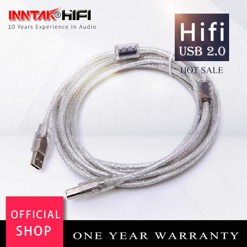 1PCS High Quality USB2.0 A-B 1.5m HiFi USB Cable for DAC Audio ► Photo 1/2