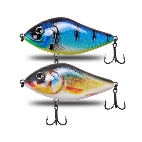 slow sinking jerk bait fishing lure 80mm 25g for pike pesca bass CF LURE New Hot Tackle Musky jerk baits Qulity Hooks ► Photo 1/2