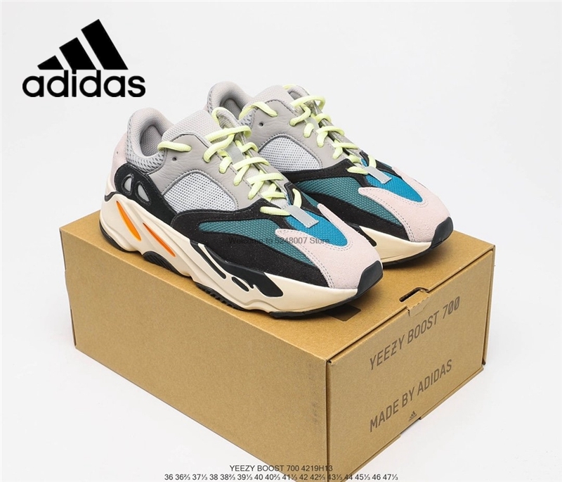 Original Adidas Yeezy boost 700 Wave Runner men's and women's sports  running shoes size 36-45 multicolor m - Price history u0026 Review | AliExpress  Seller - Shop911061249 Store | Alitools.io