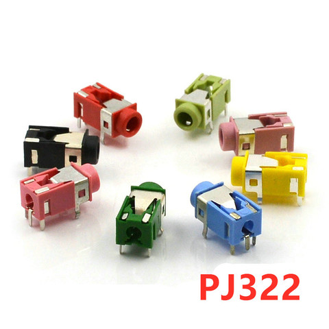 10PCS PJ322 3.5mm headphone jack PJ-322 audio female in-line 5P 5 pin Socket connector ► Photo 1/5