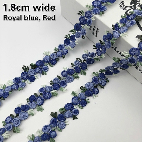 Fine Water-soluble Embroidery Lace Flower Ribbon DIY Ladies Children's Clothes Accessories Hat Bag Shoes Bra Trim Decoration ► Photo 1/3