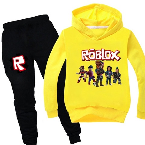 Buy Online 2021 New Year Cotton New Child Tracksuit Autumn Clothing Sets Children Boys Girls Roblox Clothes Kids Hooded T Shirt Pants Suits Alitools - girl shirts and pants roblox