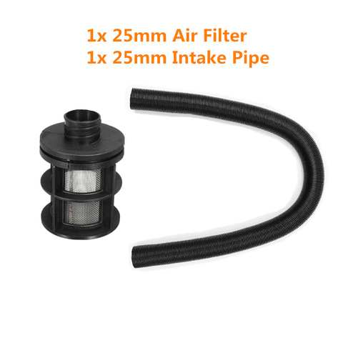 25mm Air intake Filter Silencer Combustion Air Pipe Ducting Pipe Clamp Car Heater For Webasto Eberspacher Diesel Parking Heater ► Photo 1/6