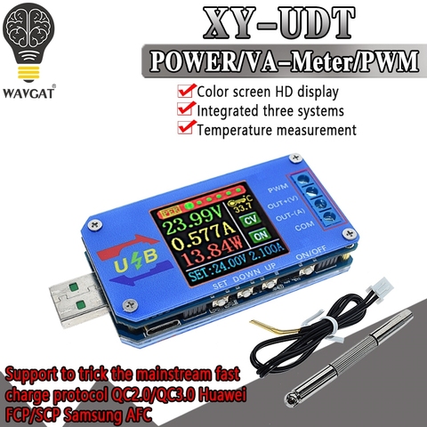 DC DC Boost/Buck Converter CC CV Power Module 5V TO 0.6-30V 2A Adjustable Regulated power supply Voltage Current capacity Meter ► Photo 1/6