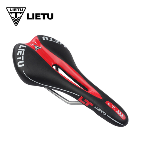 LIETU Bicycle Saddle MTB Road Bike Cycling Silicone Skid-proof Saddle Seat Silica Gel Cushion Seat Leather Front Seat Mat ► Photo 1/6