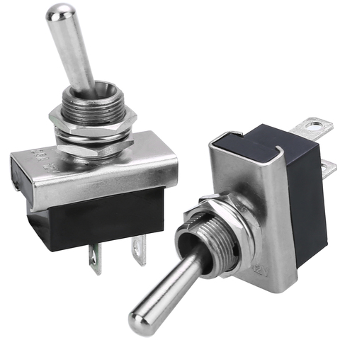 New Pair On Off Heavy Duty Flick Switches 12V 25A Waterproof Toggle Switch Kits for Boat Marine ► Photo 1/6
