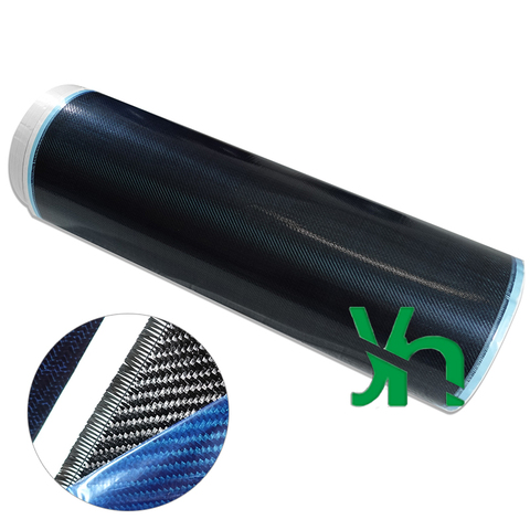 3K 200GSM carbon fibre preimpregnated plain/twill 200gsm, 100cm wide, 1 square metre for sale, used for sports equipment ► Photo 1/6