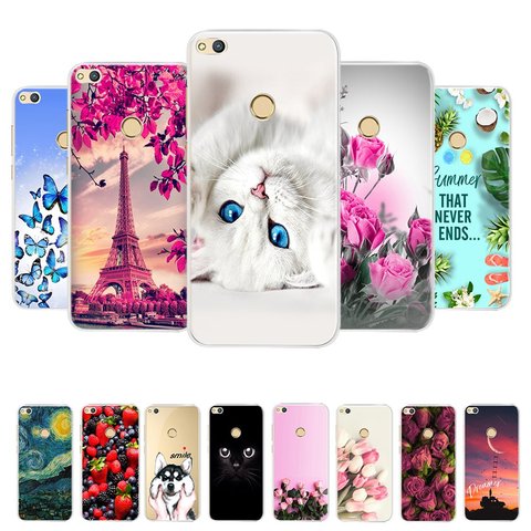 For Huawei Honor 8 Lite Case Cover For Honor8 Lite Case Silicone Back Cover For Protector Huawei Honor 8 Lite Phone Cases Bumper ► Photo 1/6