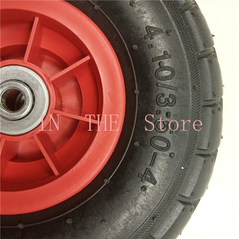 High quality 4.10/3.50-4 rubber Inflatable Canoe trolley transport wheel tire accessories canoe wheel paddle board ► Photo 1/6