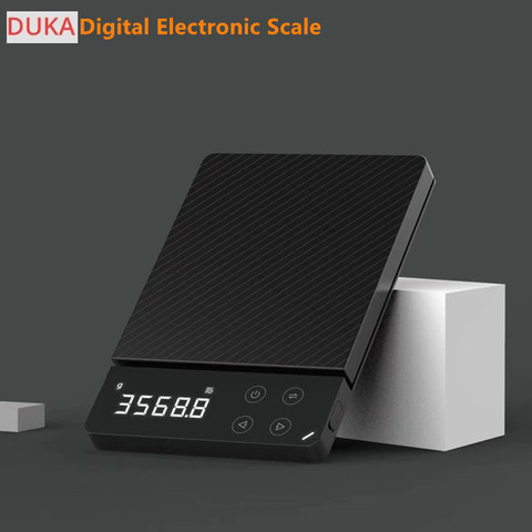 In Stock ATuMan DUKA ES1 0-3KG/8KG Household LCD Digital Electronic Scale Multi-function HD Backlit Electronic Food Scales ► Photo 1/5
