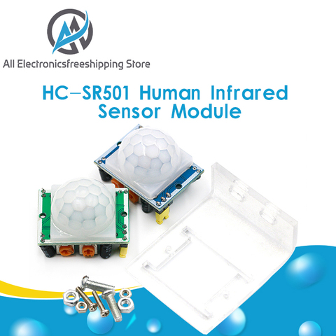 HC-SR501 Adjust Infrared IR Pyroelectric Infrared PIR module Motion Sensor Detector Module We are the manufacturer ► Photo 1/6