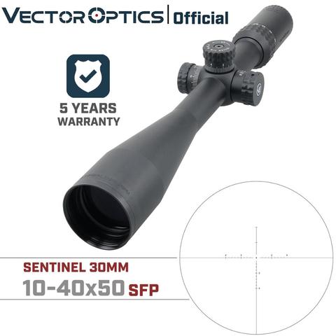 Vector Optics Sentinel X 10-40x50 Airgun Riflescope Air Rifle Scope Hunting Tactical Shooting Fit .177 .22 .25 Also .223 .308win ► Photo 1/6