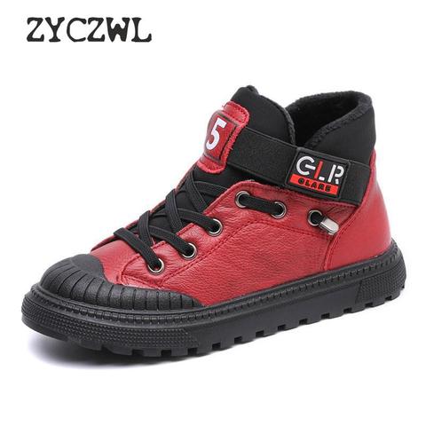 Children Genuine Leather Shoes For Boys Wedding Shoes Big Kids Cowhide Casual Sneakers Fashion Boys Loafers Moccasins Brand Shoe ► Photo 1/6