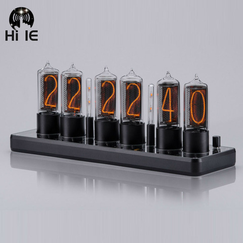 IZin-18 Nixie Tube Digital LED Clock Gift Zin18 Glow Tube Clock Boyfriend Gift Creative Tube Russia Tube Electronic DIY ► Photo 1/1