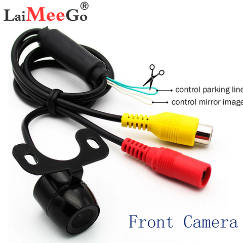 Car Backup CCD Front Rear View Camera 170 Degree Wide Angle Waterproof Without Guide Line Auto Parking Sensor System ► Photo 1/6