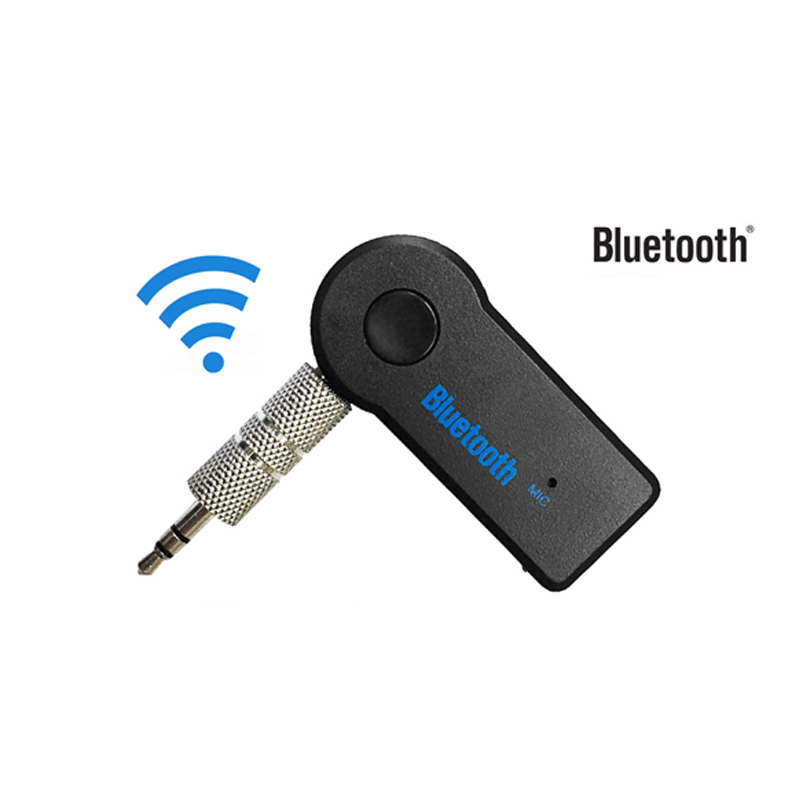3.5mm Bluetooth Car AUX Handsfree Audio Receiver Adapter for Speaker Headphone 