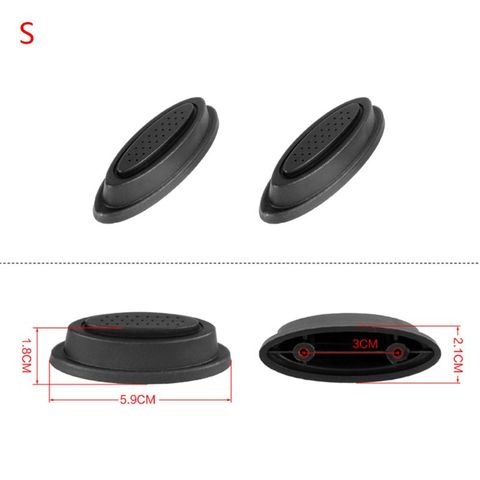 1Pair Replacement Plastic Stud Luggage Feet Pads for Luggage Bags Suitcase Stand Feet ► Photo 1/5