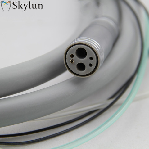 1 PC Dental 6 holes silicone Fiber Optic tubing Hose for handpiece 6 holes high speed handpiece tube pipe with connector SL1127 ► Photo 1/6