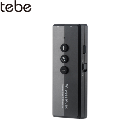 tebe Wireless Audio Bluetooth 5.0 Adapter Transmitter Receiver with 3.5mm Aux Cable for TV Car Stereo Laptop Phone Headphones ► Photo 1/6