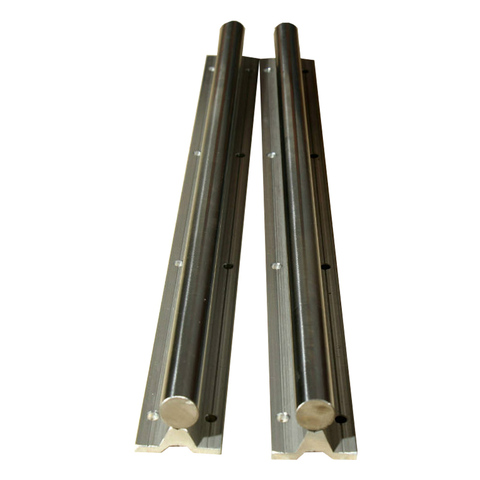 1 PCS Linear Bearing with Aluminum Support Cylindrical Guide Rail SBR10/12/13/16/20/25/30/35/40/50 without Sliders ► Photo 1/1