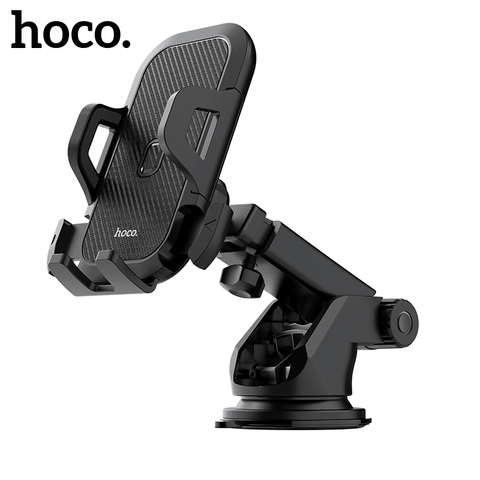 Hoco Universal Car Phone Holder For iPhone 12 Pro Max 360 Degrees Adjustable GPS Mount Stand For Xiaomi Mi 11 10 Samsung A51 A71 ► Photo 1/1